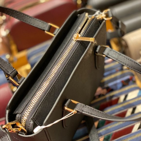 TB Emerson Mini Top Zip Satchel Black - Picture 7 of 7